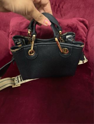 Minibolso Emporio Armani Negro
