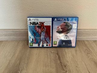 FIFA 22 y NBA 2K 22 para PS4 y PS5