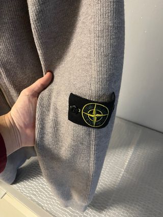 Stone Island Jersey Cremallera Beige Talla L