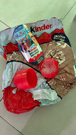 Envoltorio Huevo Kinder One Piece Edición Especial