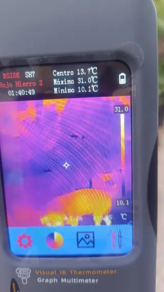 Cámara Térmica Multímetro
