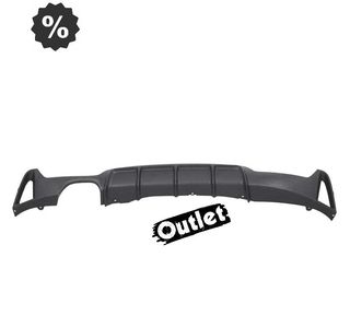 KJ DIFUSOR BMW F32 F33 F36 LOOK M PERFORMANCE SALIDA DOBLE I