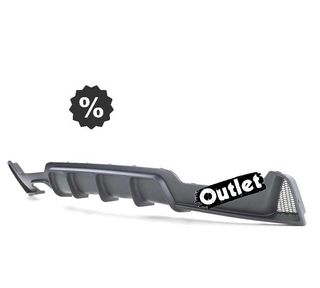 KJ DIFUSOR BMW F32 F33 F36 LOOK M PERFORMANCE SALIDA DOBLE I