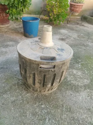 Antiguas garrafas damajuanas