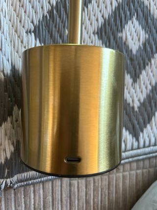 Lámpara LED táctil Recargable Elegante Dorada