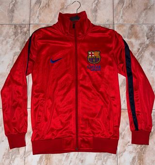 Sudadera FC Barcelona 2017-18 Nike Roja