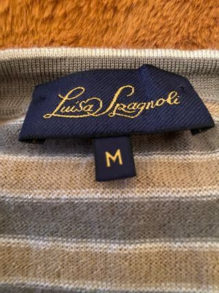 Maglia Luisa Spagnoli lana maniche corte M