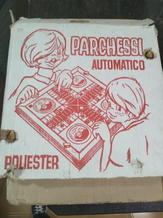 Parchís vintage de madera