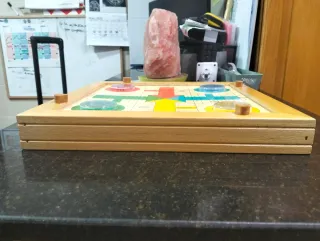 Parchís vintage de madera