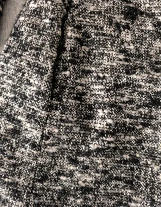 Abrigo largo vintage algodón y lana