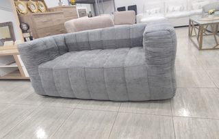 Sofá 3 plazas gris - Ideal apartamentos