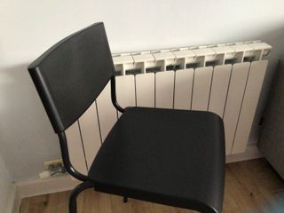 Silla Taburete Alta Negra