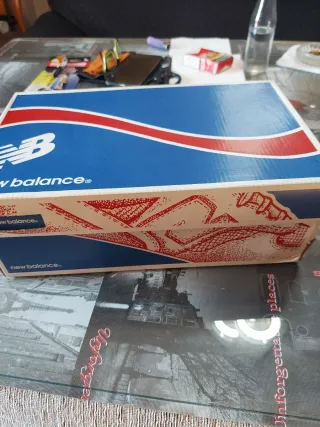 Zapatillas New Balance Hombre Azul/Rojo