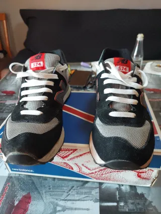 Zapatillas New Balance Hombre Azul/Rojo