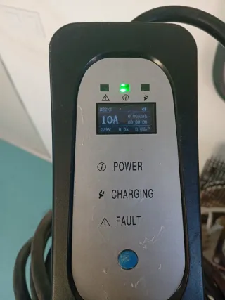 Cargador Coche Eléctrico Enchufe Schuko