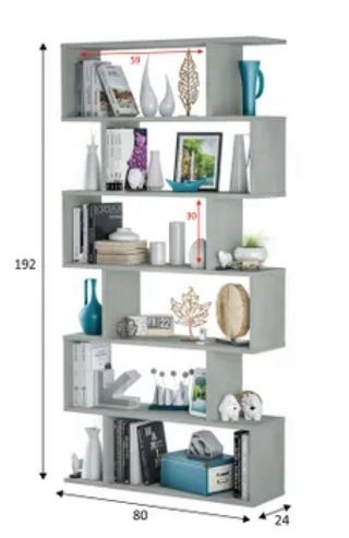 Dos Estanterías Modulares Grises