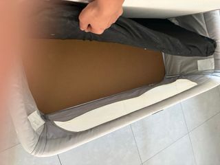 Minicuna colecho Chicco gris