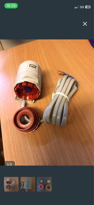 Cabezal suelo radiante Polyther 230V 1.2W IP54