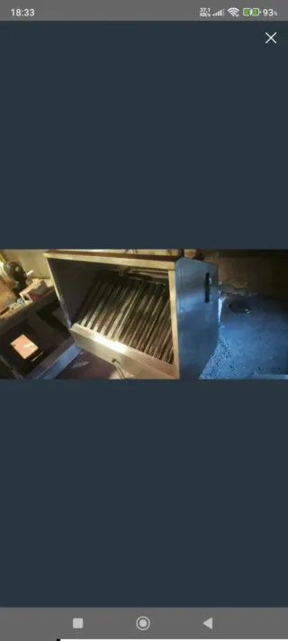 Campana extractora de cocina Con antincendio