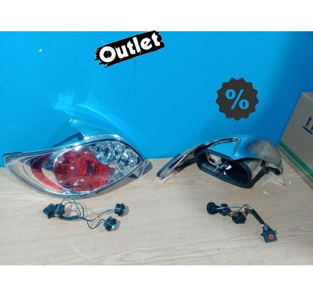 KJ PILOTOS PEUGEOT 206 98-09 FONDO CROMO ROJO R148029C1