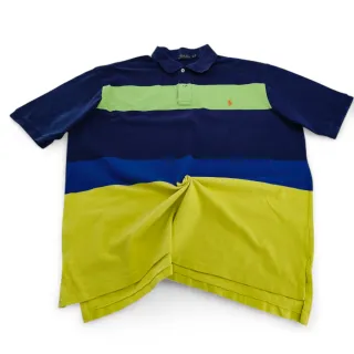 Polo Ralph Lauren Uomo Taglia XXL Blu/Verde