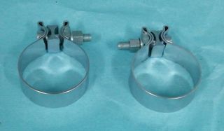 Abrazaderas Escape Harley Davidson V Rod