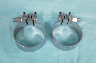 Abrazaderas Escape Harley Davidson V Rod