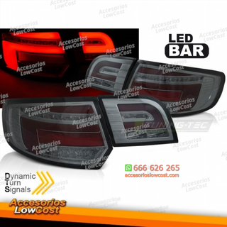 FAROS LED LUCES TRASERAS ROJAS HUMO SEQ se adapta