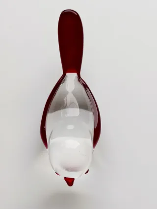 Uccellino vintage vetro artistico Design moderno