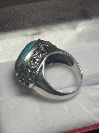 Anillo plata de ley 925 - Turquesa Natural