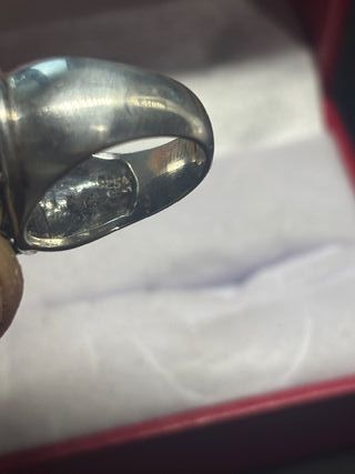 Anillo plata de ley 925 - Turquesa Natural