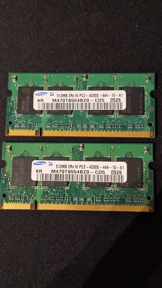 Samsung RAM 512MB pc2-4200s-444