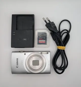 Canon Ixus 185 plateada