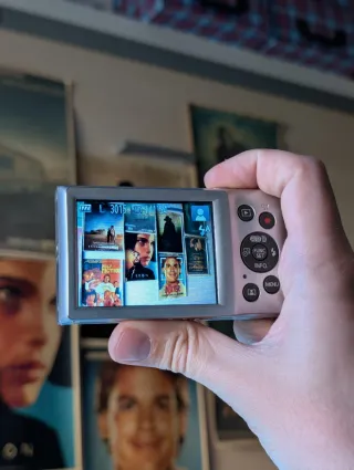 Canon Ixus 185 plateada