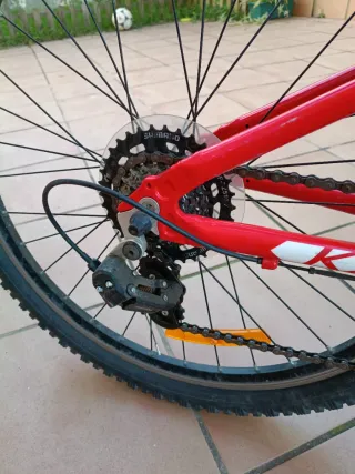 Bicicleta Monty KX7 24 Naranja