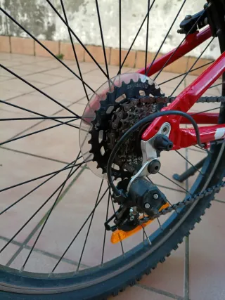 Bicicleta Monty KX7 24 Naranja