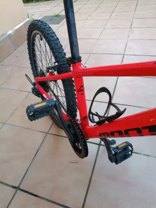 Bicicleta Monty KX7 24 Naranja