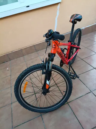 Bicicleta Monty KX7 24 Naranja