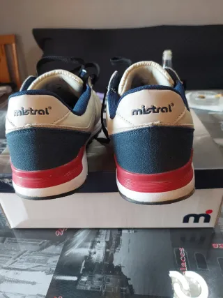 Zapatillas Mistral Hombre Azul/Blanco