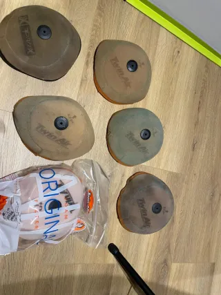 6 filtros moto enduro