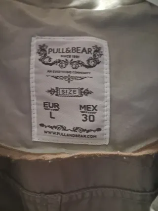 Cazadora parka verde militar