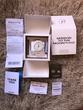 Swatch x Omega Bioceramic Moonswatch Mission to