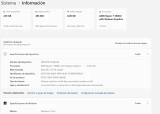 HP 455 Portátil Gris/Plata