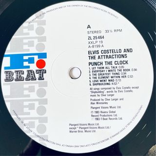 Elvis Costello And The Attractions LP Vinilo