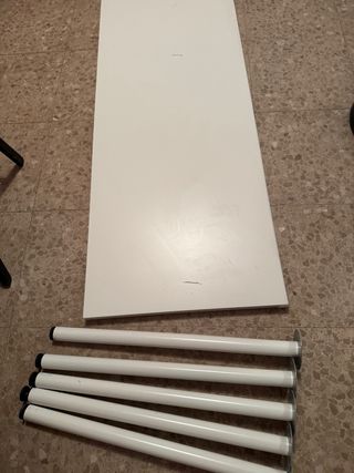 5 Patas Mesa Regulables + Tablero Blanco