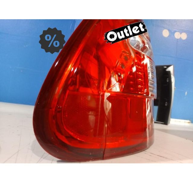 KJ PILOTOS PORSCHE CAYENNE 02-07 LED ROJO CROMO R148322C1