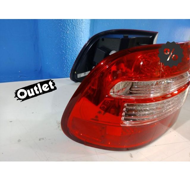 KJ PILOTOS PORSCHE CAYENNE 02-07 LED ROJO CROMO R148322C1