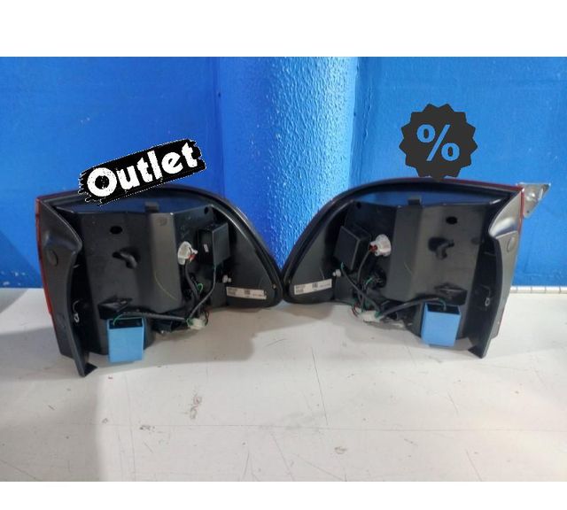 KJ PILOTOS PORSCHE CAYENNE 02-07 LED ROJO CROMO R148322C1