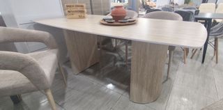 Mesa grande comedor 178cm –  EleganteDiseño mármol