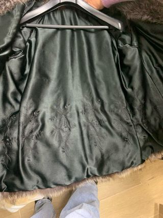 Chaqueta de piel de marmota auténtica